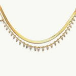 Blooming Glow Gold Plated Necklace