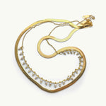 Blooming Glow Gold Plated Necklace