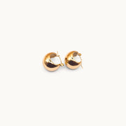 Aura Gold Plated Hoop Earrings
