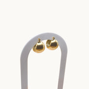 Aura Gold Plated Hoop Earrings