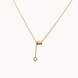 Divine Duo Gold Plated Necklace