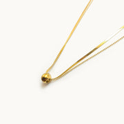 Prism Spark Gold Plated Necklace