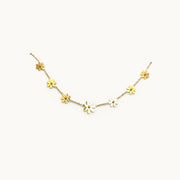 Enchanted Bloom Gold Plated Necklace