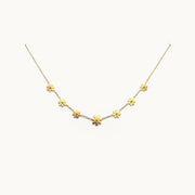 Enchanted Bloom Gold Plated Necklace