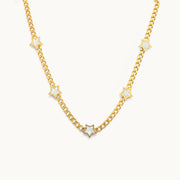 Bonded Star Gold Plated Necklace
