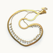 Blooming Glow Gold Plated Necklace