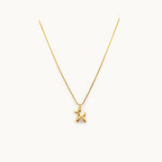 Starlit Lustre Gold Plated Necklace