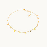 Aurora Wings Gold Plated Necklace