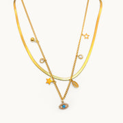 Enchanted Infinity Gold Plated Necklace