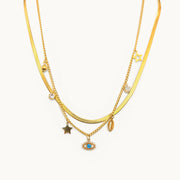 Enchanted Infinity Gold Plated Necklace