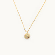 Glowing Dream Gold Plated Necklace