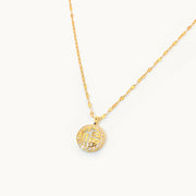 Glowing Dream Gold Plated Necklace