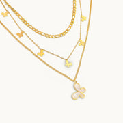 Opulent Butterfly Gold Plated Necklace
