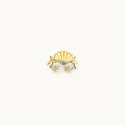 Celestial Tide Gold Plated Ring