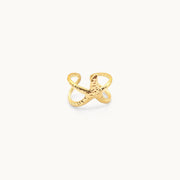 Radiant Arms Gold Plated Ring