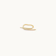 Twin Arc Gold Plated Ring