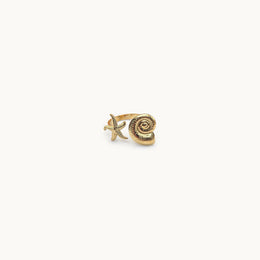 Seabreeze Gold Plated Ring