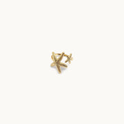 Maris Twins Gold Plated Ring